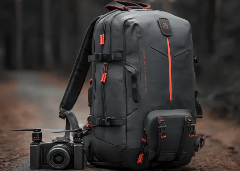 Mochila para trasporte de equipamentos sensíveis