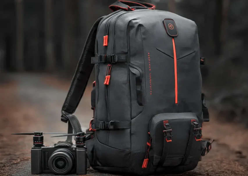 Mochila para trasporte de equipamentos sensíveis