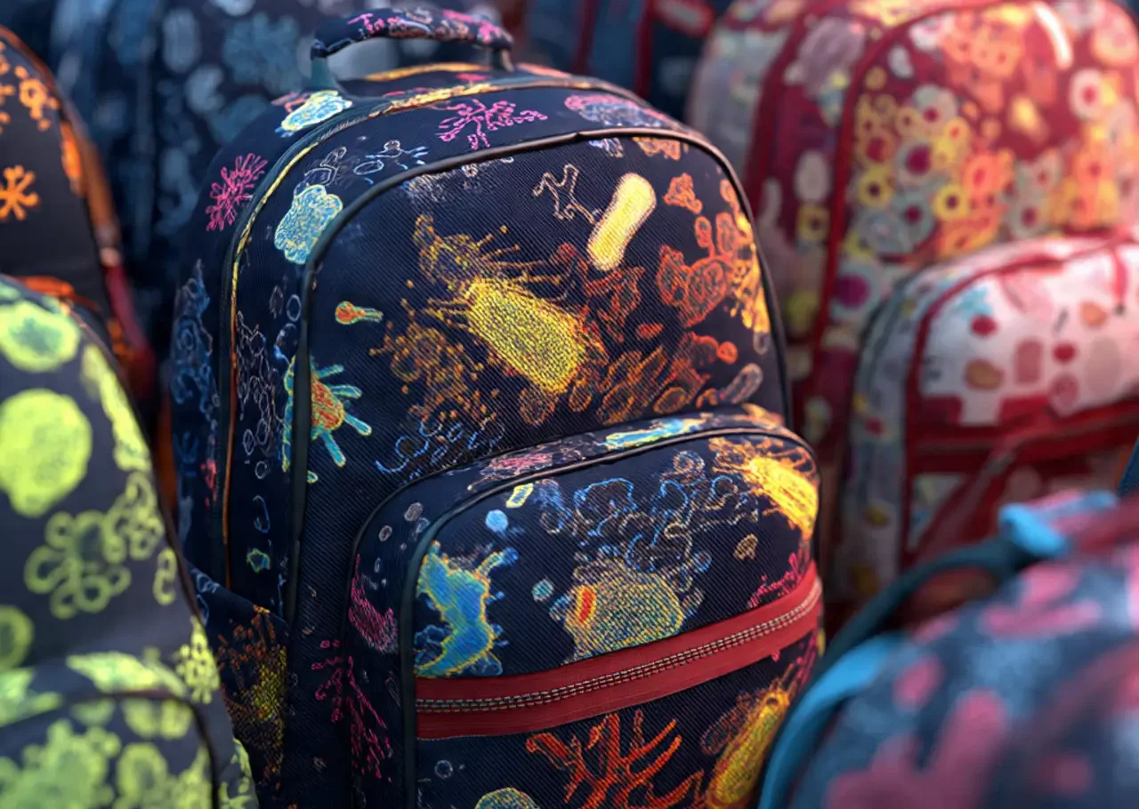 Mochilas com proteção antiviral comprovada