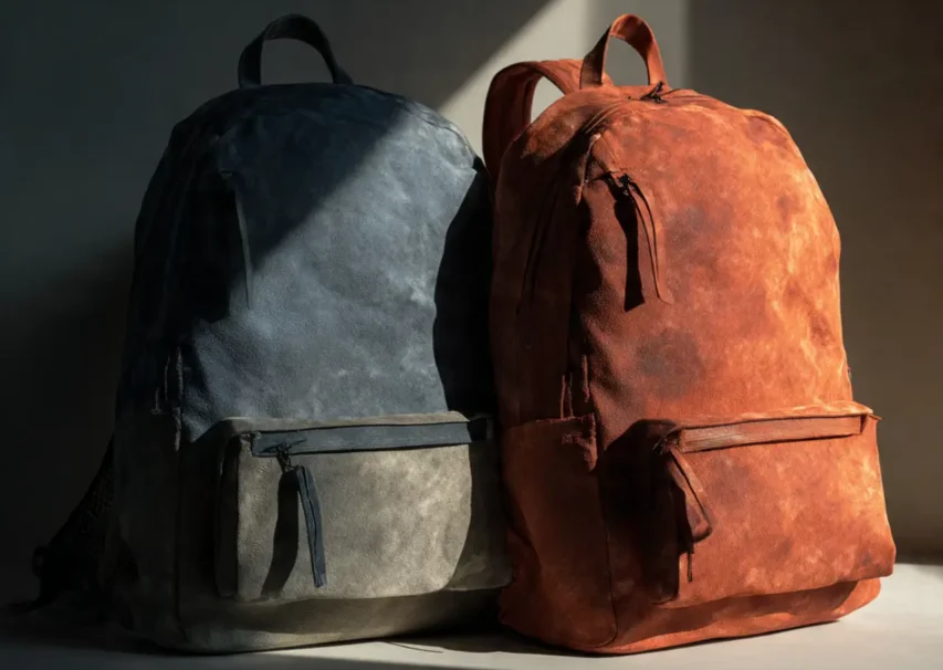 Mochilas com tecidos autolimpantes para higiene pessoal