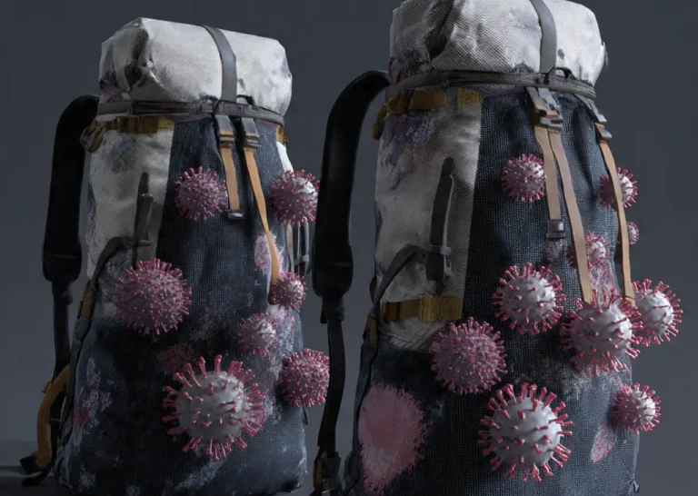 Materiais antivirais em mochilas Benefícios ocultos