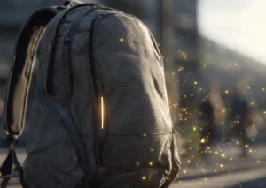 Mochilas autolimpantes com tecidos microencapsulados ativo