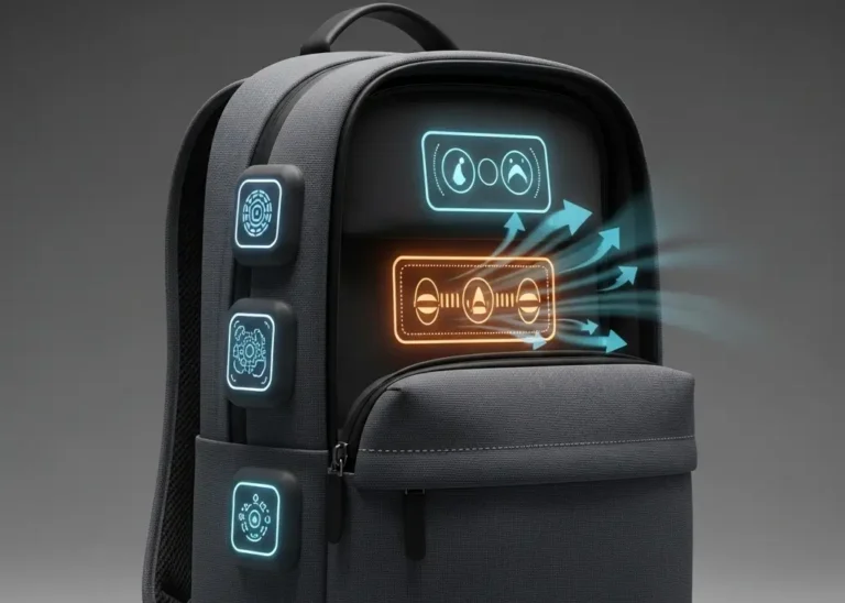 Seu humor no controle: Mochilas inteligentes ajustam luz e temperatura 1 Mochilas com controle de humor que ajustam luz e temperatura