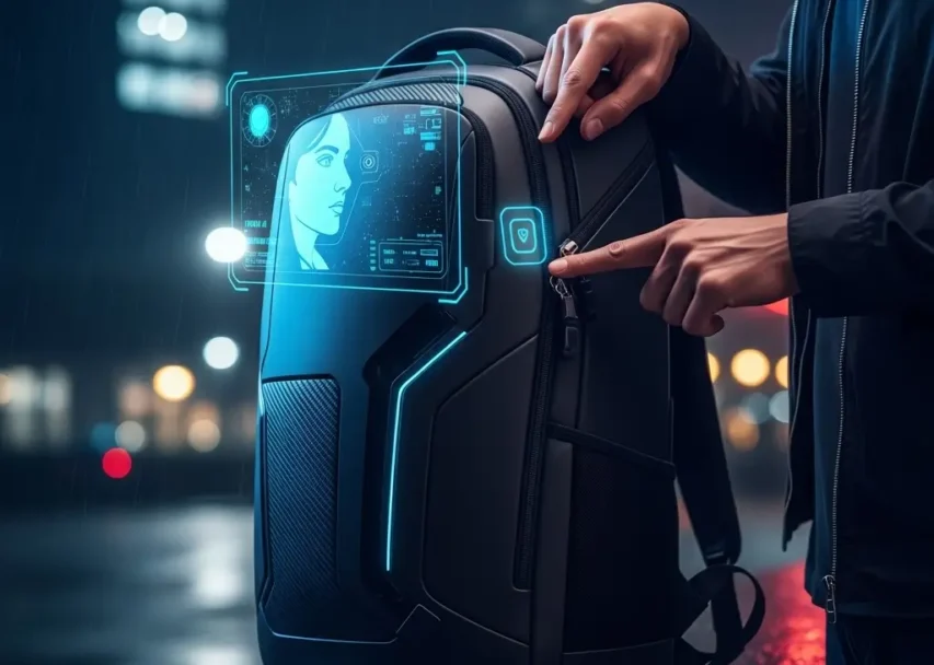 Mochilas inteligentes com reconhecimento facial